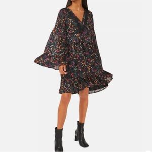 RILEY & RAE Kate Floral-Print Dress, size 8